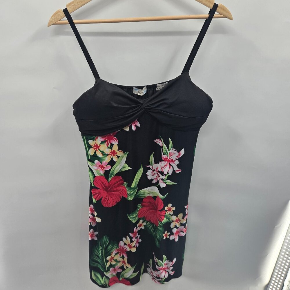 Paradise Eve Hawaiian Midi Dress Large